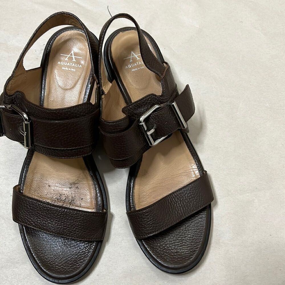 AQUATALIA LEATHER SANDALS‎ SIZE 11